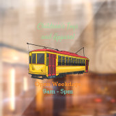 Autocollant Pour Fenêtre Illustration du chariot Mata (Feuille 2)