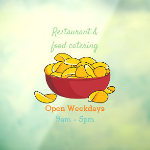 Autocollant Pour Fenêtre Illustration d'une puce de pomme de terre