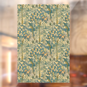 Autocollant Pour Fenêtre Illustration vintage de Walter Crane représentant