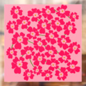 Autocollant Pour Fenêtre Imaginaire rose magenta puissance (Feuille 2)