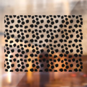 Autocollant Pour Fenêtre Impression d'animal noir (Feuille 2)