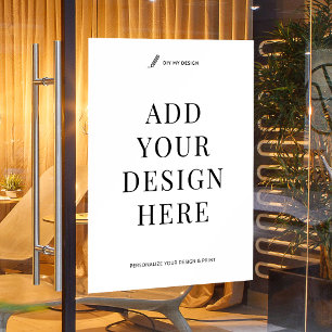 Autocollant Pour Fenêtre Impression de lettrage adhésif personnalisé pour f