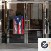 Autocollant Pour Fenêtre Indicateur Porto Rico (Porte de bureau)
