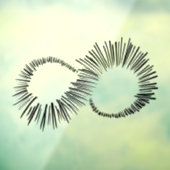 Autocollant Pour Fenêtre Infinité (Feuille 3)