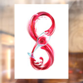 Autocollant Pour Fenêtre Infinity (Feuille 2)