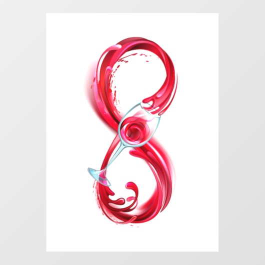 Autocollant Pour Fenêtre Infinity (Feuille)