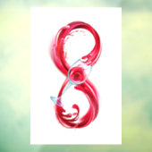 Autocollant Pour Fenêtre Infinity (Feuille 3)