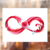 Autocollant Pour Fenêtre Infinity (Feuille 2)