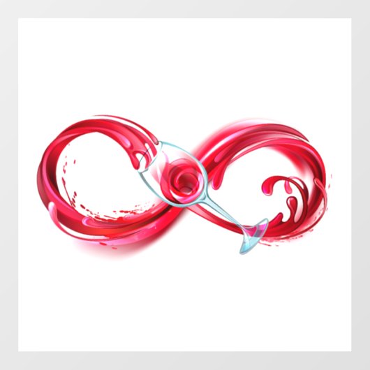 Autocollant Pour Fenêtre Infinity (Feuille)