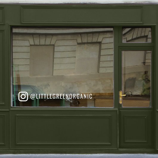 Autocollant pour fenêtre Instagram | Autocollant d