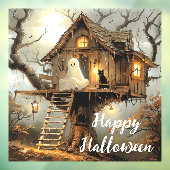 Autocollant Pour Fenêtre Invités de minuit au Lantern Tree (Feuille 3)