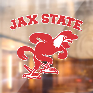 Autocollant Pour Fenêtre Jacksonville State University JAX State Gamecocks