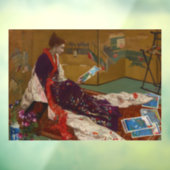 Autocollant Pour Fenêtre James Whistler - Caprice en violet et or (Feuille 3)