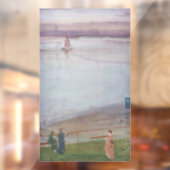 Autocollant Pour Fenêtre James Whistler - Variations en violet et vert (Feuille 2)