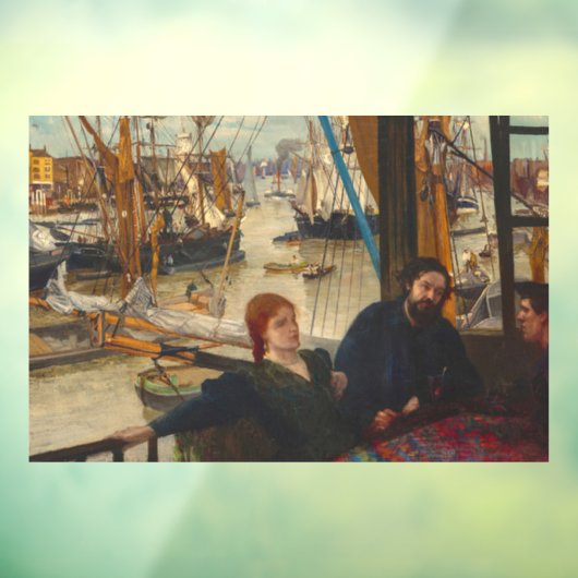Autocollant Pour Fenêtre James Whistler - Wapping (Feuille 3)