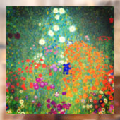 Autocollant Pour Fenêtre Jardin aux fleurs Gustav Klimt (Feuille 2)