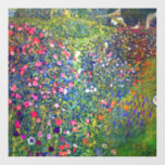 Autocollant Pour Fenêtre Jardin italien Gustav Klimt<br><div class="desc">Cling de fenêtre avec peinture à l’huile de Gustav Klimt Paysage du jardin italien (1913). Un beau jardin de fleurs colorées : rouge,  blanc,  rose,  violet. Un grand cadeau pour les amateurs d'art Art Nouveau et autrichien.</div>