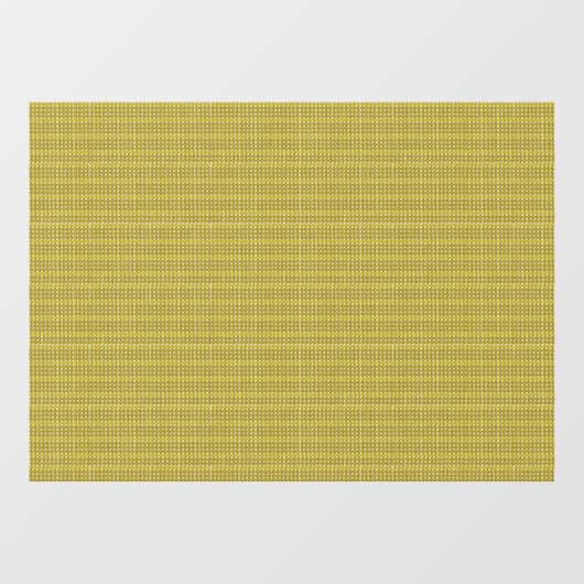 Autocollant Pour Fenêtre jaune (Feuille)