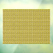 Autocollant Pour Fenêtre jaune (Feuille 3)