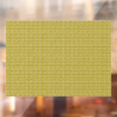 Autocollant Pour Fenêtre jaune (Feuille 2)
