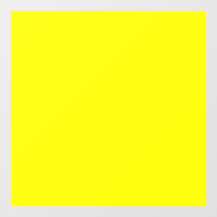 Autocollant Pour Fenêtre Jaune clair (couleur solide)