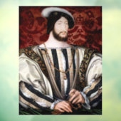Autocollant Pour Fenêtre Jean Clouet - François Ier, Roi de France (Feuille 3)