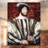 Autocollant Pour Fenêtre Jean Clouet - François Ier, Roi de France (Feuille 2)