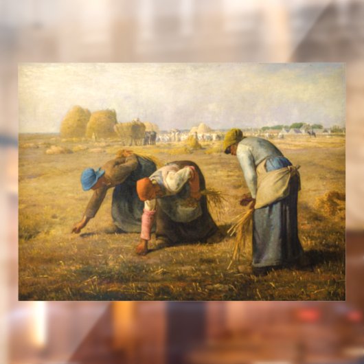 Autocollant Pour Fenêtre Jean-François Millet - Les Gleaners (Feuille 2)