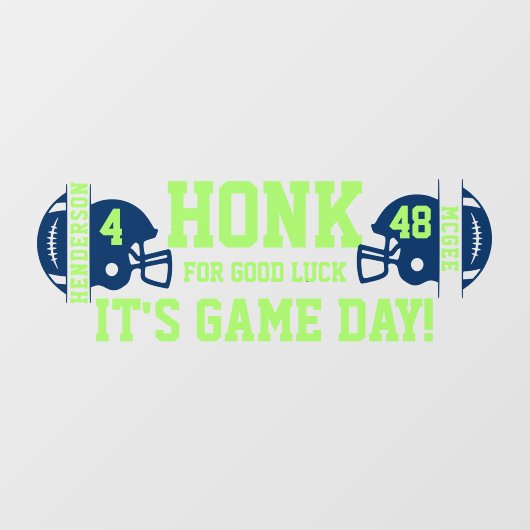 Autocollant Pour Fenêtre Jeu de football Jour Précédent Fenêtre Clouer pour (Feuille)