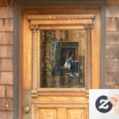 Autocollant Pour Fenêtre Johannes Vermeer - Allégorie de la foi (Porte d'accueil)