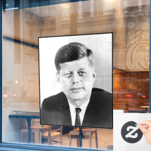 Autocollant Pour Fenêtre John Jack Kennedy Maison Blanche présidentielle am