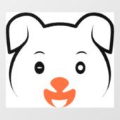 Autocollant Pour Fenêtre Joli rose (Feuille)