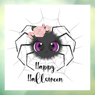 Autocollant Pour Fenêtre Jolie araignée d'Halloween