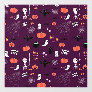 Autocollant Pour Fenêtre Jolie Création Halloween Flippante