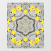 Autocollant Pour Fenêtre Jonquil Harmony Wheel (Feuille)
