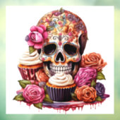 Autocollant Pour Fenêtre Jour des morts (Feuille 3)