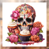 Autocollant Pour Fenêtre Jour des morts (Feuille 2)