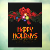 Autocollant Pour Fenêtre Joyeuses fêtes (Feuille 3)