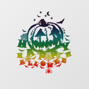 Autocollant Pour Fenêtre Joyeux Halloween