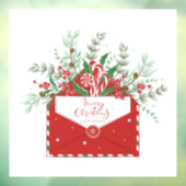 Autocollant Pour Fenêtre Joyeux Noël (Feuille 3)