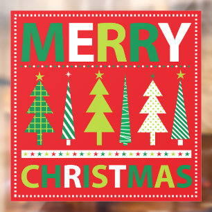 Autocollant Pour Fenêtre Joyeux Noël