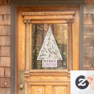 Autocollant Pour Fenêtre Joyeux Noël de tous à House Numéro