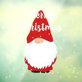 Autocollant Pour Fenêtre Joyeux Noël gnome décoration fenêtre accrochage (Feuille 3)