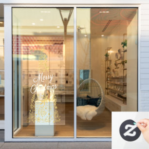 Autocollant Pour Fenêtre Joyeux Noël grand Clouage de fenêtre