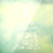 Autocollant Pour Fenêtre Joyeux Noël grand Clouage de fenêtre (Feuille 3)