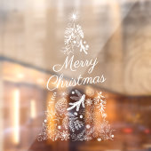 Autocollant Pour Fenêtre Joyeux Noël grand Clouage de fenêtre (Feuille 2)