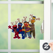 Autocollant Pour Fenêtre Joyeux Noël Pals (Maison)