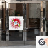 Autocollant Pour Fenêtre Joyeux Noël Santa Claus Claus fenêtre Classer (Porte de bureau)