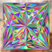 Autocollant Pour Fenêtre kaléidoscope Abstrait (Feuille 2)