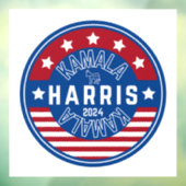 Autocollant Pour Fenêtre Kamala Harris Madame la Présidente 2024 (Feuille 3)